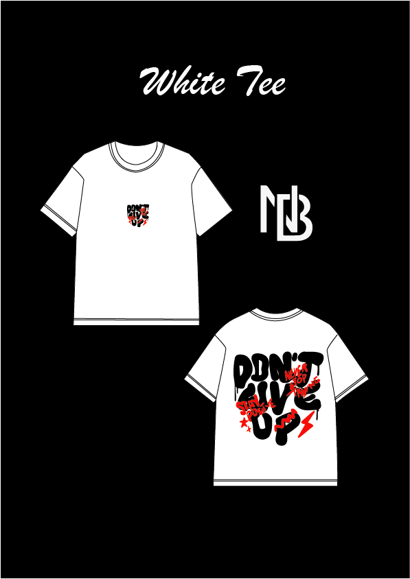 Unisex Oversized T-Shirt – “DON’T GIVE UP” Edition 🇩🇿